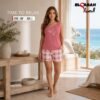 بيجامة شورت حريمي كود 130 | Women’s Shorts Pajama Set Code 130